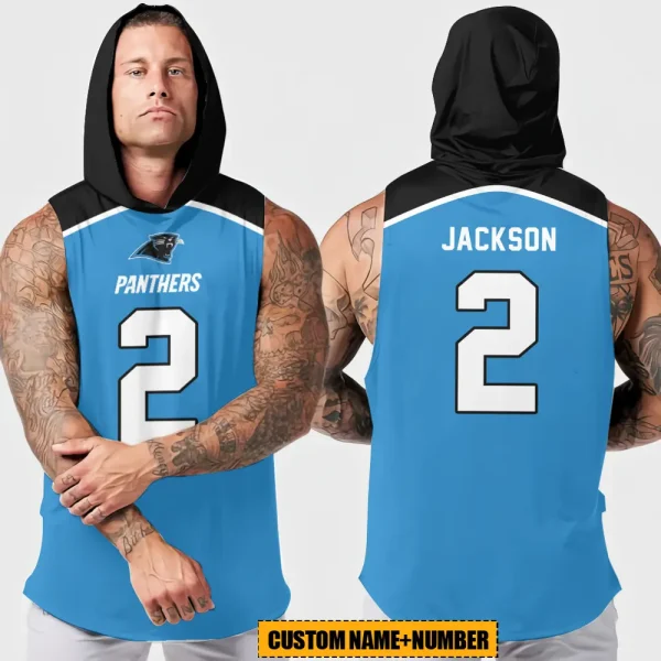 Carolina Panthers Sleeveless Pullover Hoodie Trending 2025 AZHTT366
