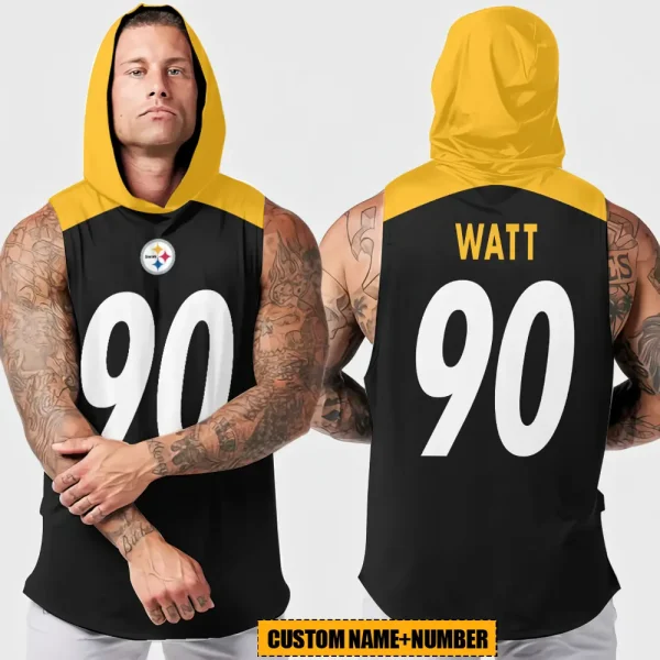 Pittsburgh Steelers Sleeveless Pullover Hoodie Trending 2025 AZHTT388