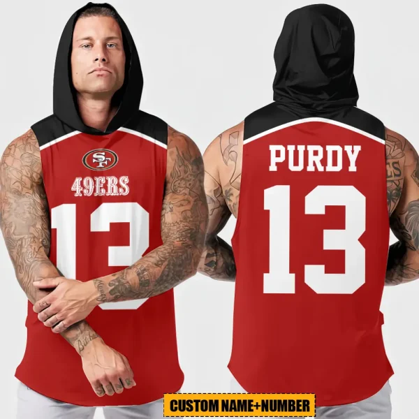 San Francisco 49ers Sleeveless Pullover Hoodie Trending 2025 AZHTT389