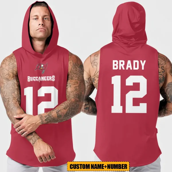 Tampa Bay Buccaneers Sleeveless Pullover Hoodie Trending 2025 AZHTT391