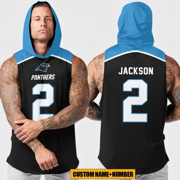 Carolina Panthers Sleeveless Pullover Hoodie Trending 2025 AZHTT399