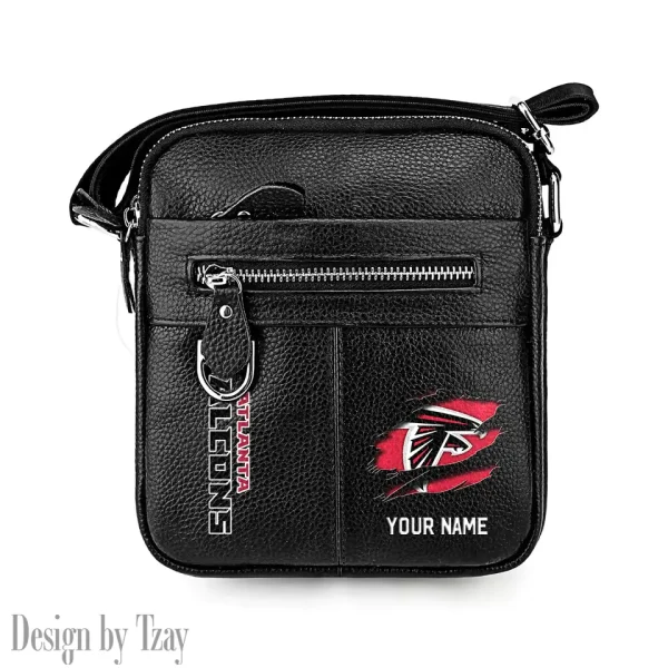 Atlanta Falcons Men's Fashion Shoulder Bag Trending 2025 SPTMFSB002 - Image 2