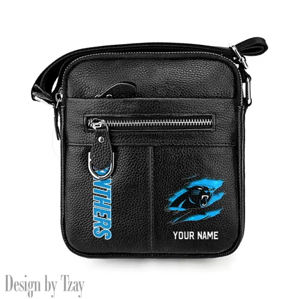 Carolina Panthers Men's Fashion Shoulder Bag Trending 2025 SPTMFSB005 - Image 2