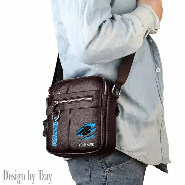 Carolina Panthers Men's Fashion Shoulder Bag Trending 2025 SPTMFSB005 - Image 3