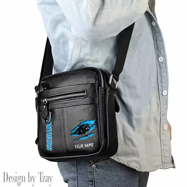 Carolina Panthers Men's Fashion Shoulder Bag Trending 2025 SPTMFSB005 - Image 4