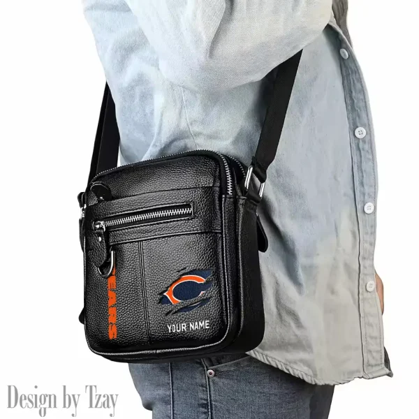 Chicago Bears Men's Fashion Shoulder Bag Trending 2025 SPTMFSB006