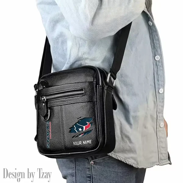 Houston Texans Men's Fashion Shoulder Bag Trending 2025 SPTMFSB013