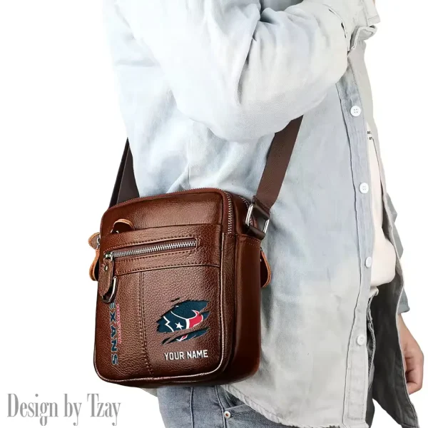 Houston Texans Men's Fashion Shoulder Bag Trending 2025 SPTMFSB013 - Image 3