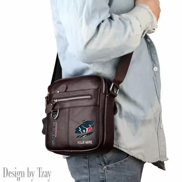 Houston Texans Men's Fashion Shoulder Bag Trending 2025 SPTMFSB013 - Image 4
