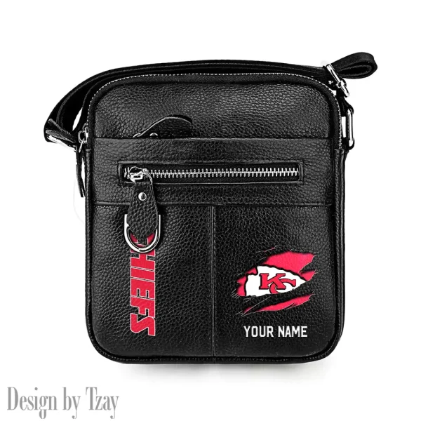 Kansas City Chiefs Men's Fashion Shoulder Bag Trending 2025 SPTMFSB016 - Image 3