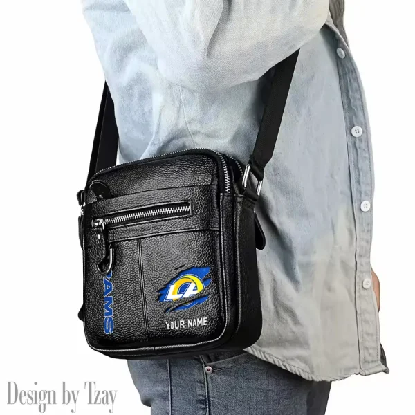 Los Angeles Rams Men's Fashion Shoulder Bag Trending 2025 SPTMFSB019 - Image 2