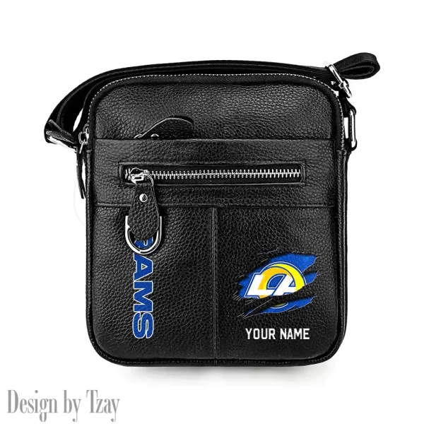 Los Angeles Rams Men's Fashion Shoulder Bag Trending 2025 SPTMFSB019 - Image 3