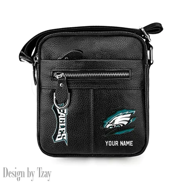 Philadelphia Eagles Men's Fashion Shoulder Bag Trending 2025 SPTMFSB026 - Image 2