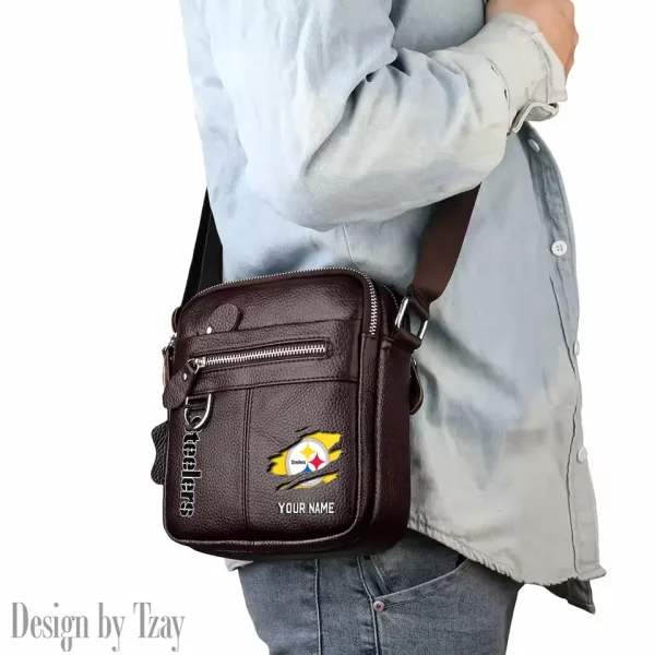 Pittsburgh Steelers Men's Fashion Shoulder Bag Trending 2025 SPTMFSB027