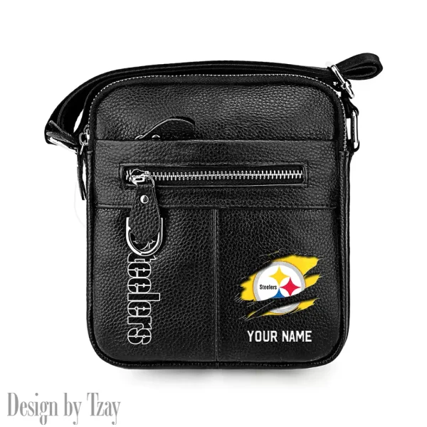 Pittsburgh Steelers Men's Fashion Shoulder Bag Trending 2025 SPTMFSB027 - Image 4