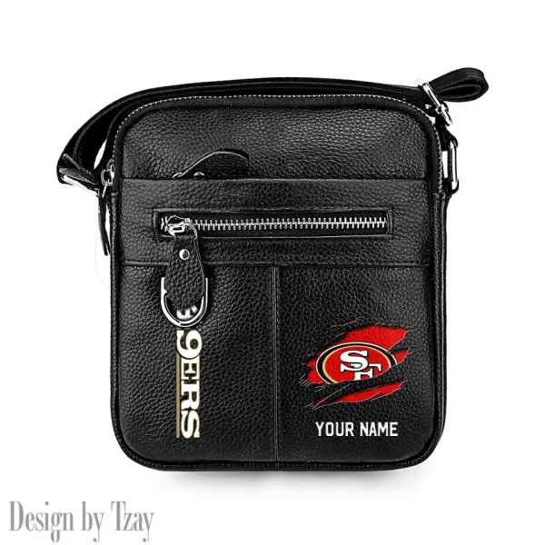 San Francisco 49ers Men's Fashion Shoulder Bag Trending 2025 SPTMFSB028 - Image 3