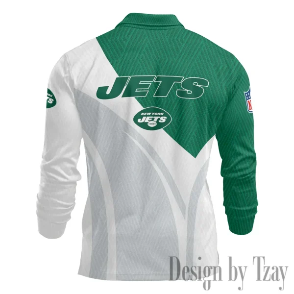 New York Jets Fashion Men's Business Long Sleeve T-Shirt SPTLSPS352 - Image 3