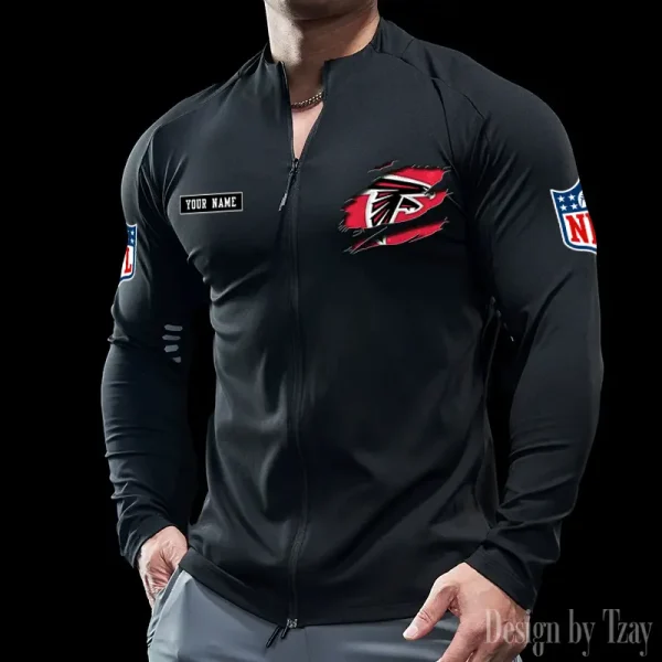 Atlanta Falcons Cycling Men Jersey Long Sleeve Thin Trending 2025 SPTCMJST002