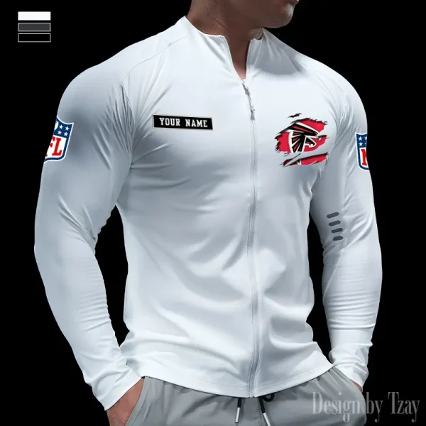 Atlanta Falcons Cycling Men Jersey Long Sleeve Thin Trending 2025 SPTCMJST002 - Image 2