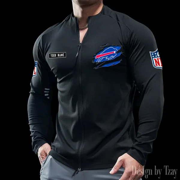 Buffalo Bills Cycling Men Jersey Long Sleeve Thin Trending 2025 SPTCMJST004