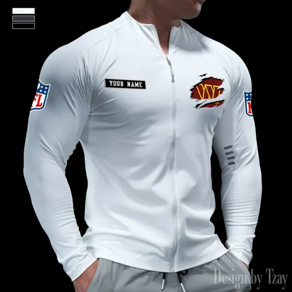 Washington Commanders Cycling Men Jersey Long Sleeve Thin Trending 2025 SPTCMJST032