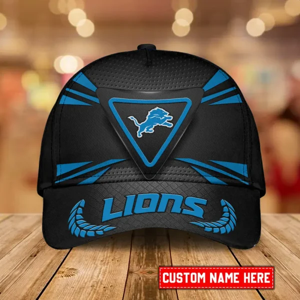 Detroit Lions Hat Cap Youth Strap Back New Design 2025 AZCCAP714 - Image 2