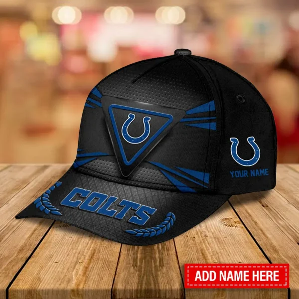 Indianapolis Colts Hat Cap Youth Strap Back New Design 2025 AZCCAP717 - Image 2