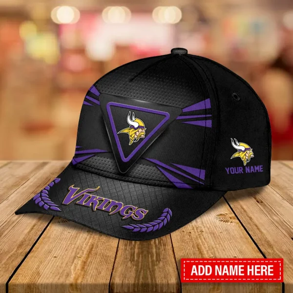 Minnesota Vikings Hat Cap Youth Strap Back New Design 2025 AZCCAP724 - Image 2
