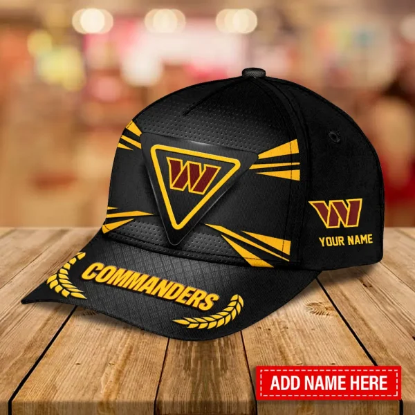 Washington Commanders Hat Cap Youth Strap Back New Design 2025 AZCCAP735