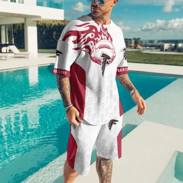 Atlanta Falcons Limited Edition Summer Collection T-shirt And Shorts Set AZTS1526