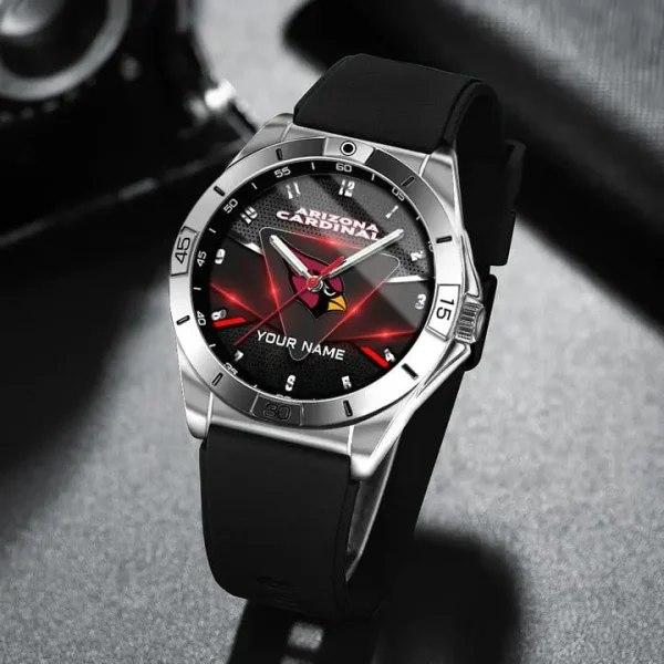 Arizona Cardinals Analog Wrist Watch WINWATL10346 - Image 5