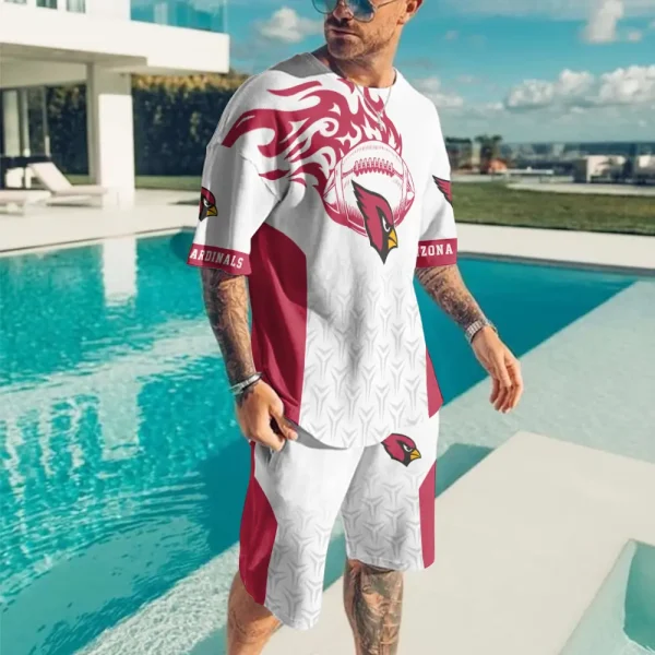 Arizona Cardinals Limited Edition Summer Collection T-shirt And Shorts Set AZTS1539