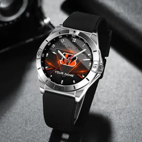 Cincinnati Bengals Analog Wrist Watch WINWATL10352 - Image 3