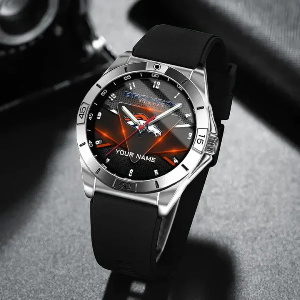 Denver Broncos Analog Wrist Watch WINWATL10355 - Image 3