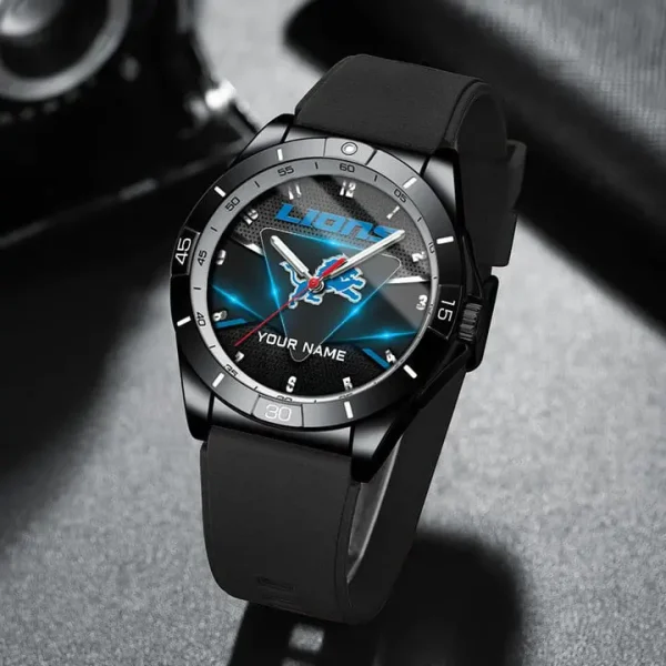 Detroit Lions Analog Wrist Watch WINWATL10356 - Image 4