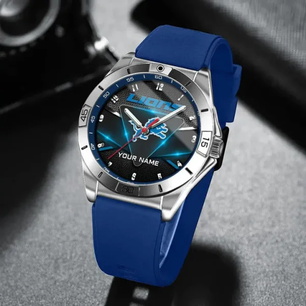 Detroit Lions Analog Wrist Watch WINWATL10356