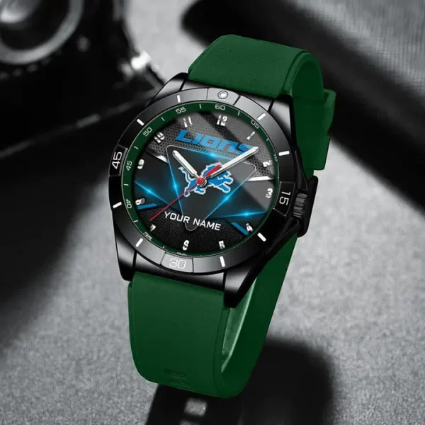 Detroit Lions Analog Wrist Watch WINWATL10356 - Image 6