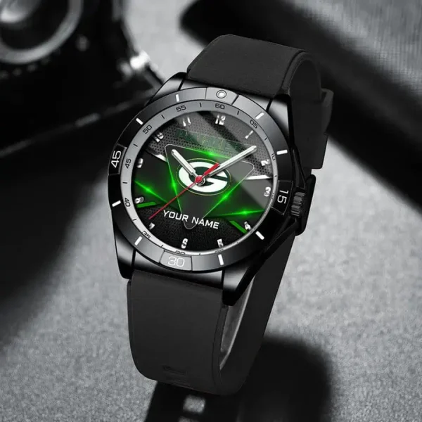 Green Bay Packers Analog Wrist Watch WINWATL10357 - Image 2