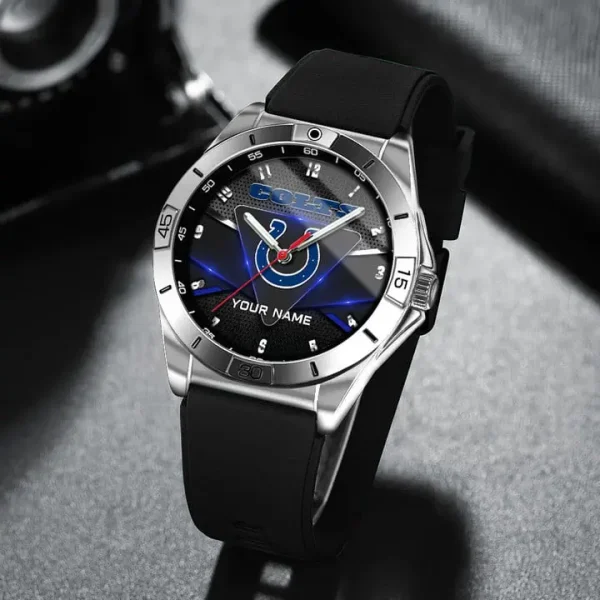 Indianapolis Colts Analog Wrist Watch WINWATL10359 - Image 2