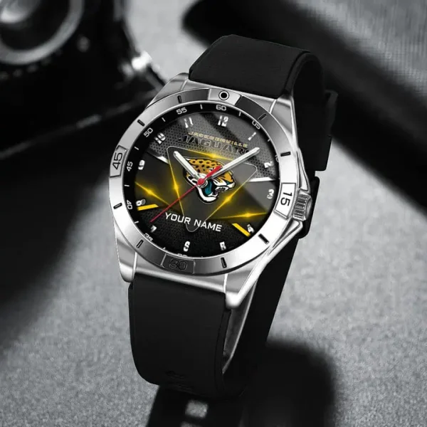 Jacksonville Jaguars Analog Wrist Watch WINWATL10360 - Image 3