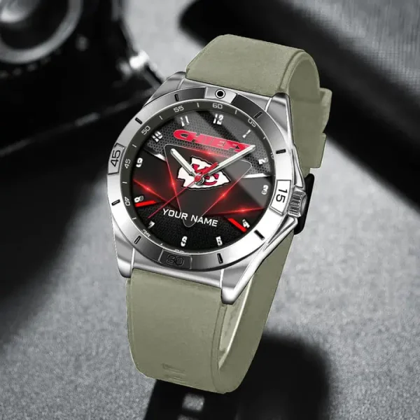 Kansas City Chiefs Analog Wrist Watch WINWATL10361 - Image 3
