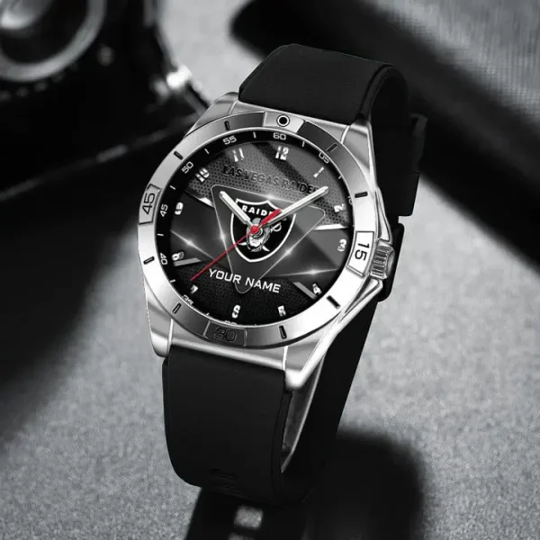 Las Vegas Raiders Analog Wrist Watch WINWATL10362