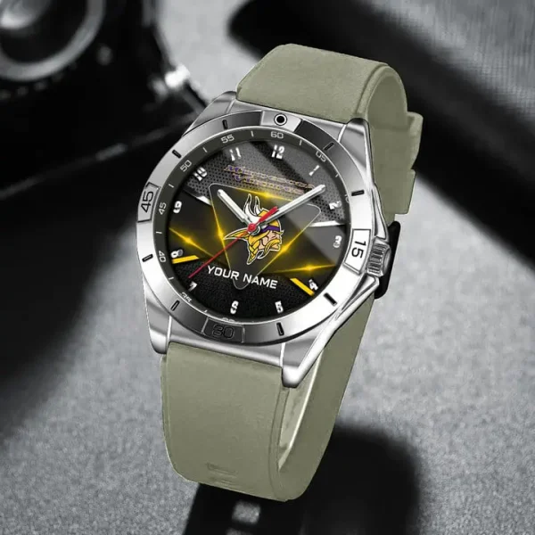 Minnesota Vikings Analog Wrist Watch WINWATL10366 - Image 5