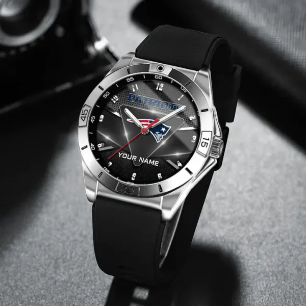 New England Patriots Analog Wrist Watch WINWATL10367