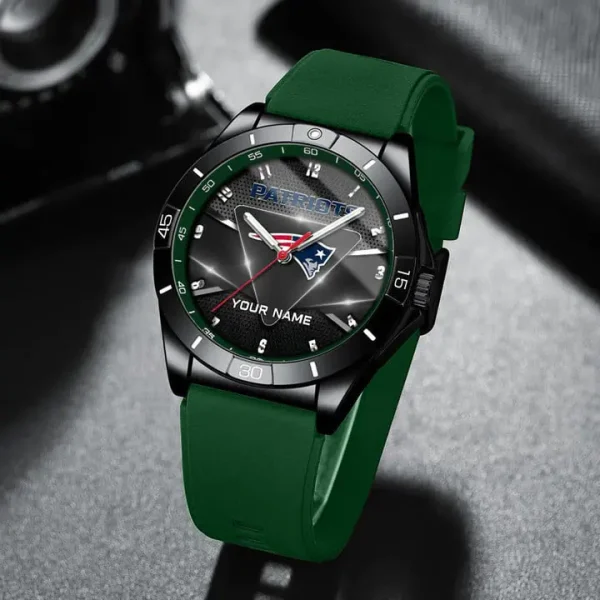 New England Patriots Analog Wrist Watch WINWATL10367 - Image 3