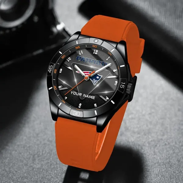 New England Patriots Analog Wrist Watch WINWATL10367 - Image 5
