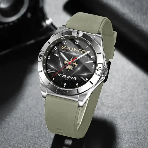 New Orleans Saints Analog Wrist Watch WINWATL10368 - Image 5