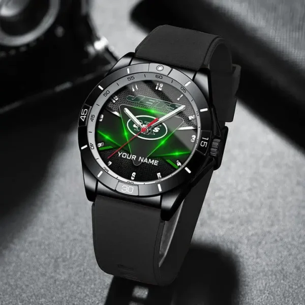 New York Jets Analog Wrist Watch WINWATL10370 - Image 2