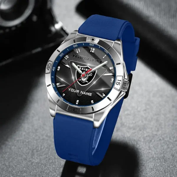 Las Vegas Raiders Analog Wrist Watch WINWATL10362 - Image 6
