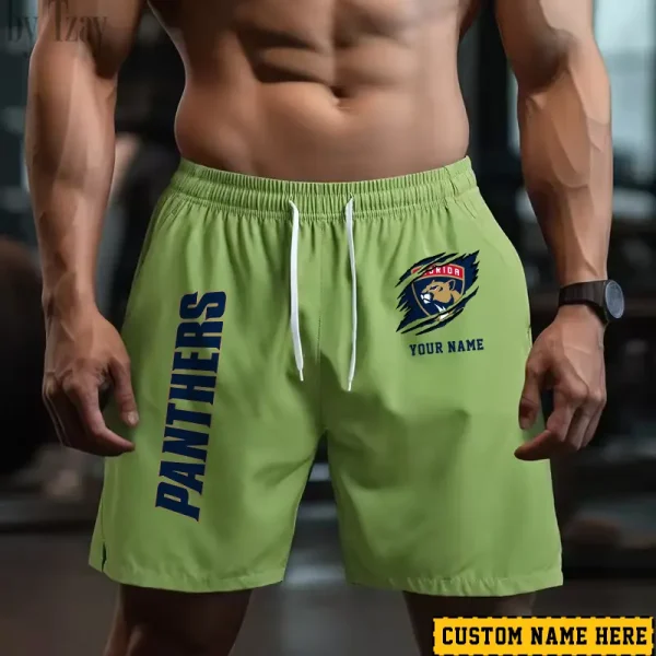 Florida Panthers Men's Shorts Badminton Sports Shorts Summer SPTMBSS042